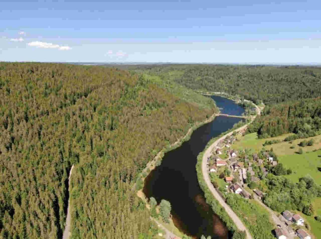 Ferienhaus Schwarzwald Seewald Erzgrube Badesee 100% Natur Exterior photo